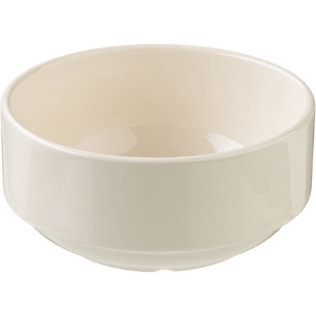 Бульонная чашка «Айвори Монте Карло»; фарфор; 285мл; D=11,H=6см; слон.кость