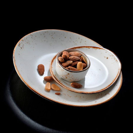 Соусник «Крафт»; фарфор; 55мл; D=6.5,H=3см; белый