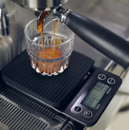 Весы Timer Scale с таймером, черный