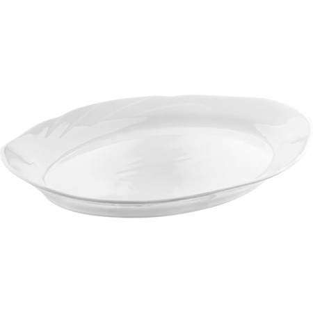 Блюдо овал. «Идиллия»; фарфор; H=4.2,L=33,B=23.6см