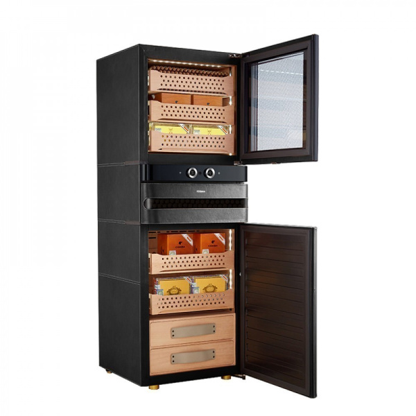 Хьюмидор для сигар Afidano L6 (Чёрный оникс)