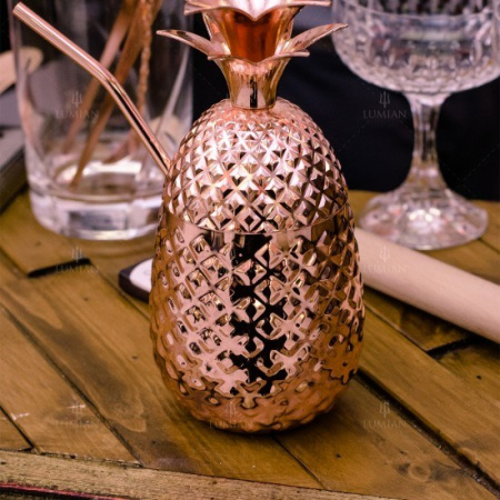 Бокал Lumian ананас 500 мл медный