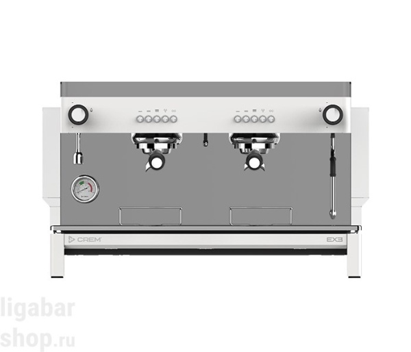 Кофемашина Crem EX3 2GR Control TA white