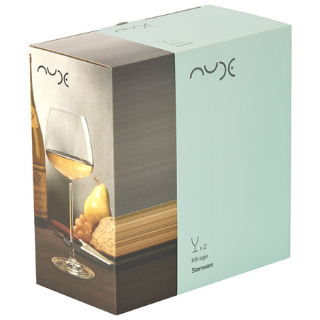 Бокал для вина «Мираж»; хр.стекло; 425мл; D=68,H=198мм; прозр.