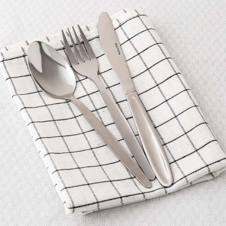 Ложка столовая «Визув»; сталь нерж.; L=190/65,B=2мм; металлич.