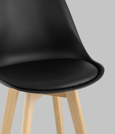 Стул полубарный FRANKFURT черный