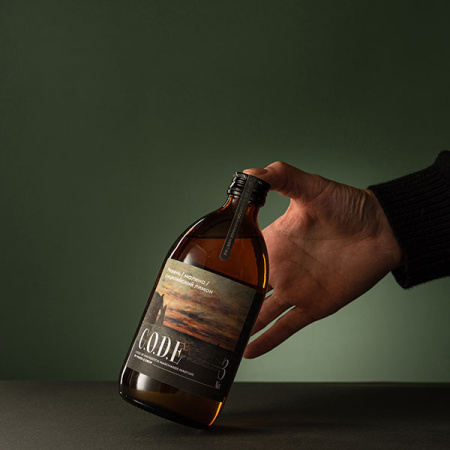 Кордиал C.O.D.E Ревень-Малина-Сицилийский лимон 0,5л