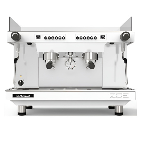 Кофемашина Sanremo Zoe Competition SED 2GR белый