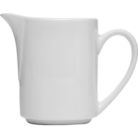 Молочник «Монако Вайт»; фарфор; 142мл; D=5.2,H=9,L=11.5,B=5см; белый
