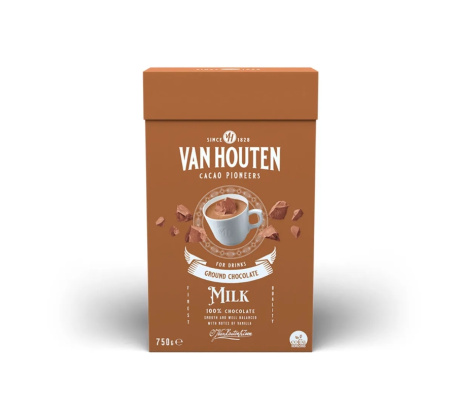 Горячий шоколад Van Houten Ground Milk 750 г