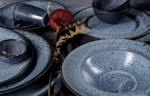 Тарелка мелкая Porland Frost Д=17 см