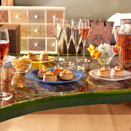 Салатник «Ариа»; стекло; 250мл; D=11.2,H=6.2см; прозр.