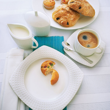 Сахарница «Сатиник»; фарфор; 285мл; H=12.5,L=11.5,B=7.8см; белый