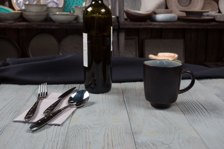 Кружка P.L. Proff Cuisine Black Spider Silk 300 мл