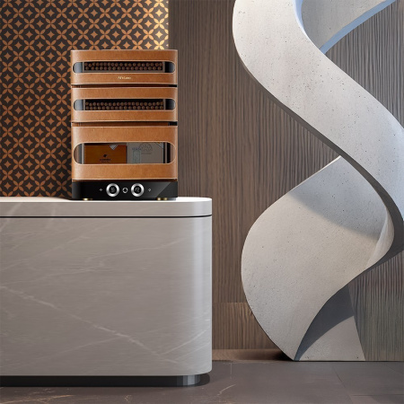 Хьюмидор для сигар Afidano L3 (Коньячная кожа)