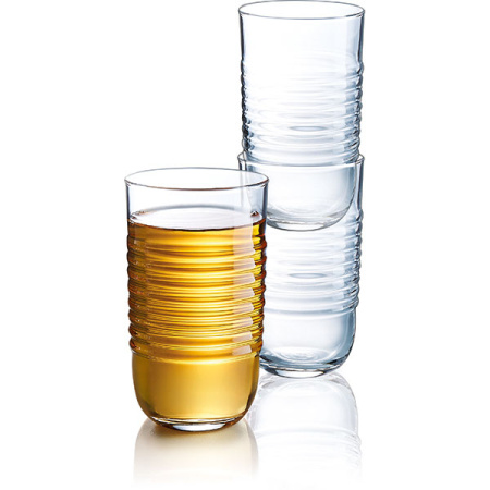 Хайбол штабилиров. «Мажисьен»; стекло; 320мл; H=12.1см; прозр.