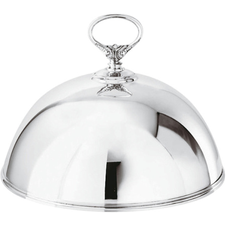 Баранчик «Контур»; сталь нерж.,посеребрен.; D=21см