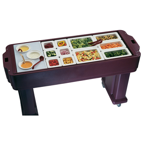 Пищевой контейнер (1/2); поликарбонат; 6.5л; H=14,L=33,B=27см; белый