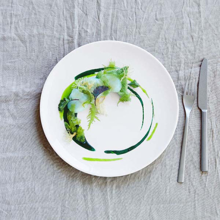 Тарелка мелкая «Опшенс»; фарфор; D=28,H=2см; белый