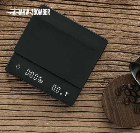 Весы с таймером MHW-3Bomber Cube 2.0 черный