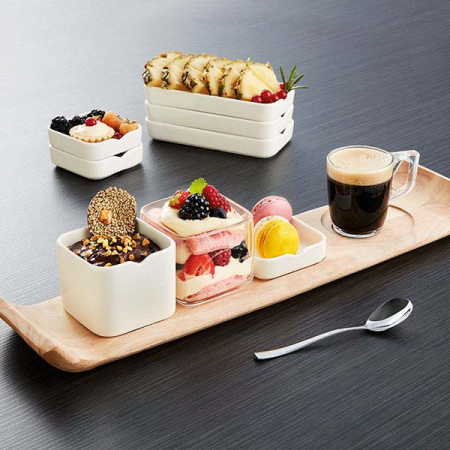 Чашка кофейная Волюто, 90 мл, стекло, прозрачный