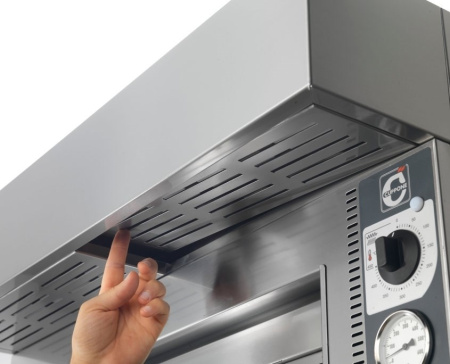 Зонт вытяжной для печи для пиццы CUPPONE Tiziano KTZ435NT