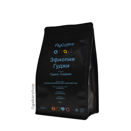 Кофе FlyCoffee Эфиопия Гуджи 250 г