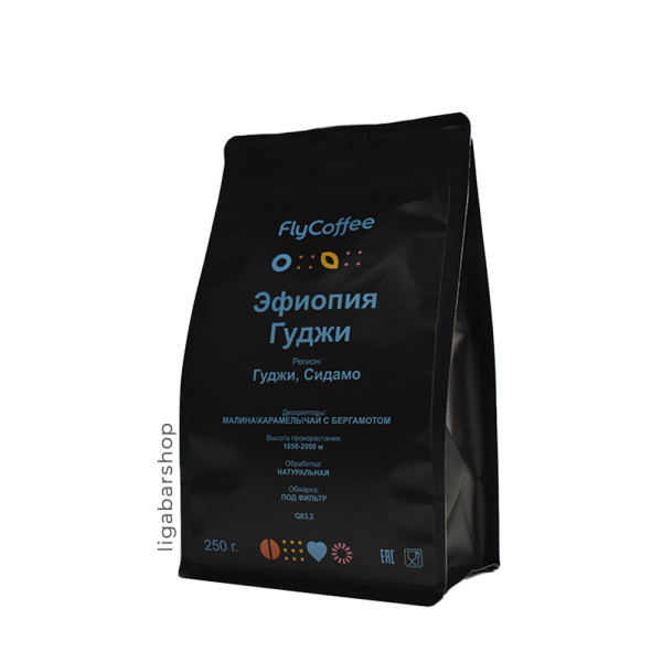 Кофе FlyCoffee Эфиопия Гуджи 250 г