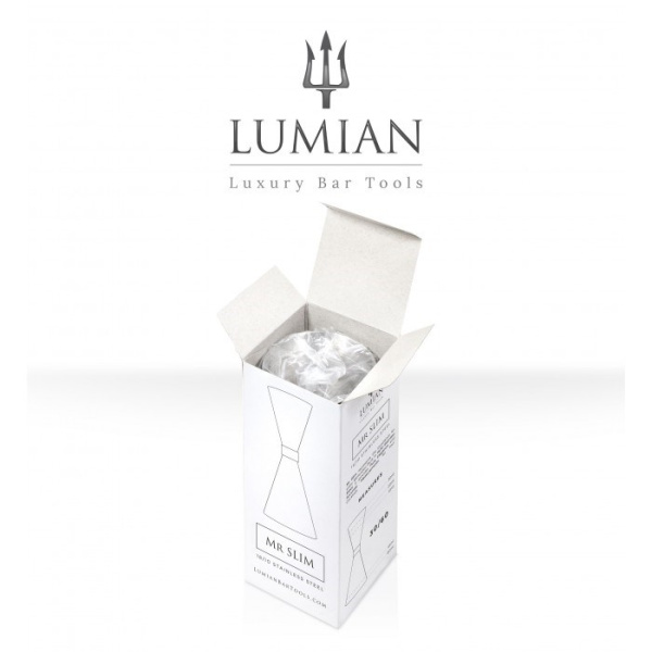 Фото Джиггер Lumian Mr.Slim 30/45 мл черный рубин Джиггер Lumian Mr.Slim 30/45 мл черный рубин