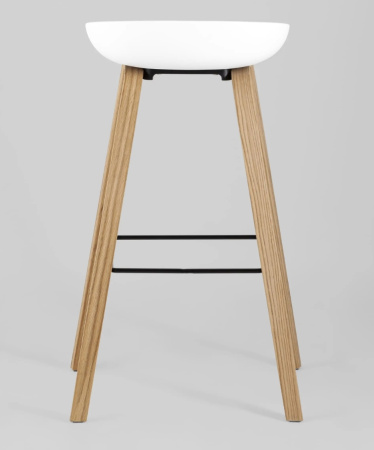 Стул барный LIBRA БЕЛЫЙ