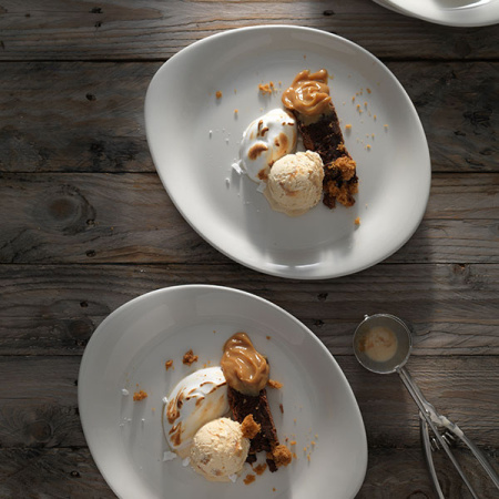 Тарелка «ФриСтайл»; фарфор; L=15.3,B=13см; белый