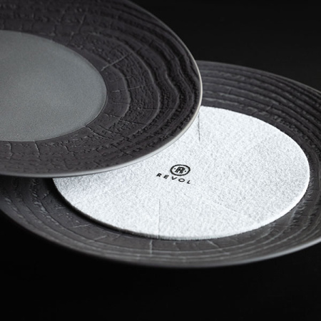 Тарелка мелкая «Арборесценс» цвет-лакрица; фарфор; D=28,H=3.5см