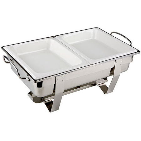 Гастроемкость (1/2); фарфор; H=6.5,L=32.5,B=26.5см