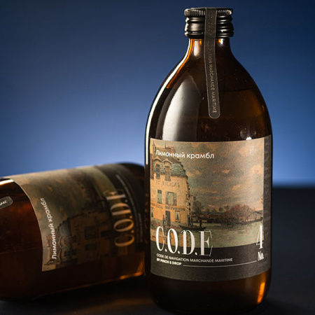 Кордиал C.O.D.E Лимонный Крамбл 0,5л