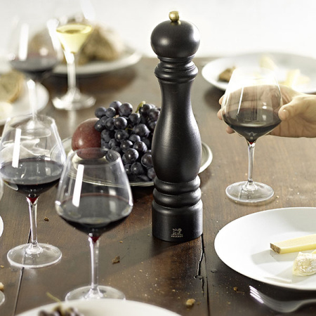 Мельница для перца метал.мех.; дерево,металл; D=7,H=30см; коричнев.