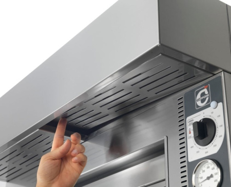 Зонт вытяжной для печи для пиццы CUPPONE Tiziano KTZ430NT