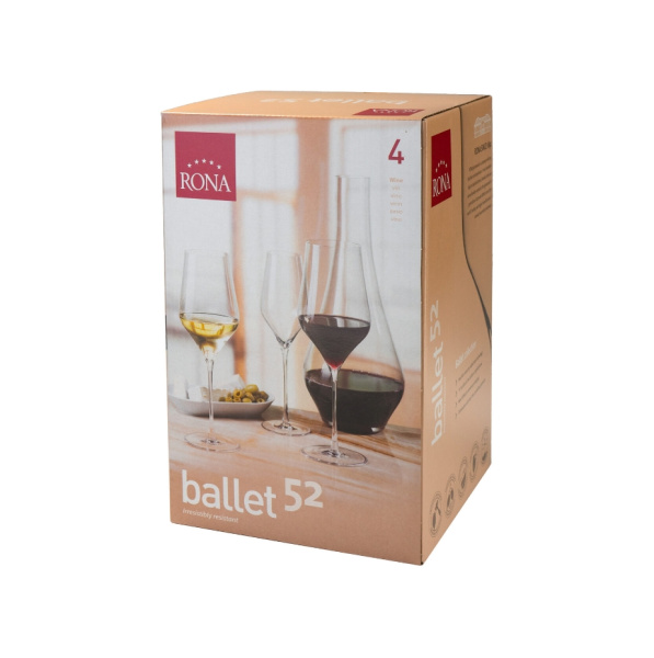 Фото Бокал для вина RONA Ballet 520 мл Бокал для вина RONA Ballet 520 мл