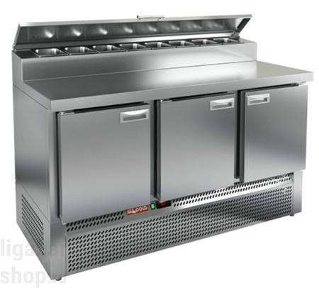 Стол для пиццы охлаждающий Hicold PZE2-111/GN (1/6H)