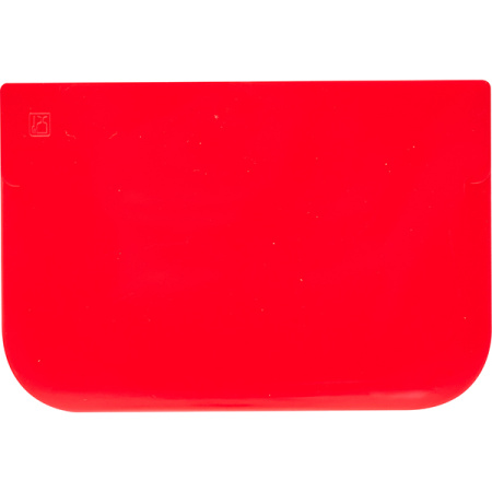 Шпатель кондит. [10шт]; пластик; H=1.5,L=12,B=8см; красный