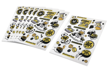 Стикерпанк Insane Latte Art