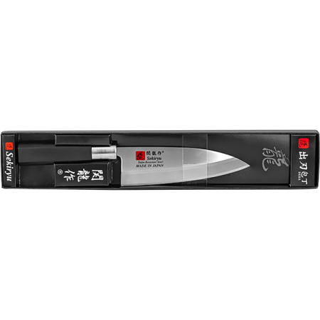 Нож кухонный «Токио» односторонняя заточк; сталь нерж.,пластик; L=28.5/15,B=4.7см