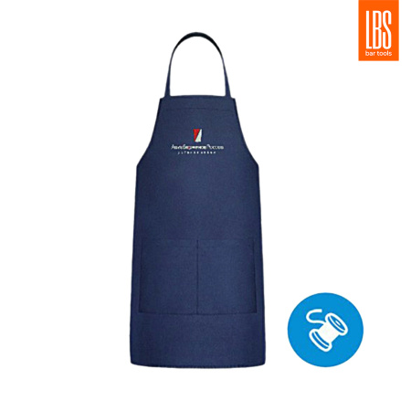 Фартук "Лига Барменов" синий