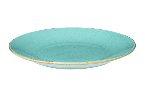 Тарелка мелкая Porland Seasons Д=28 см бирюзовый