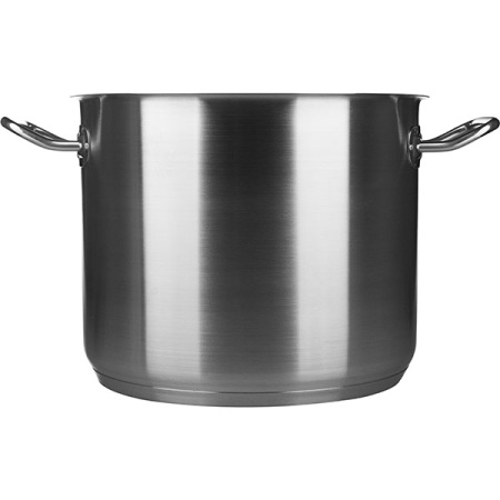 Кастрюля б/крышки; сталь нерж.; 11.5л; D=26,H=22см; металлич.