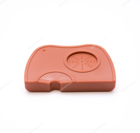 Коврик для темпинга LBS резиновый, средний, коричневый