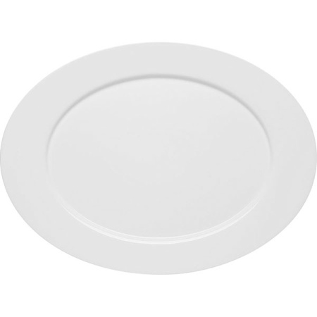 Тарелка для этаж.3-ярусной с отв. «Пьюрити»; фарфор; D=38,H=2см