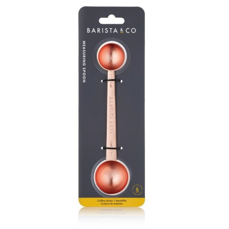 Кофейная мерная ложка Barista&Co 15/30мл, медь