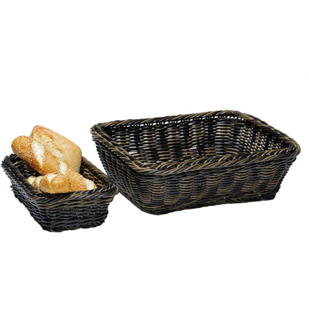 Корзина гастр.1/3; полипроп.,сталь нерж.; H=65,L=325,B=176мм; коричнев.