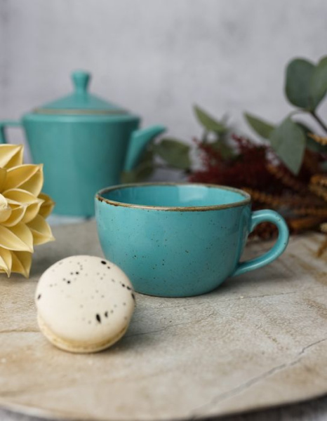 Чашка Porland Seasons 250 мл бирюзовый