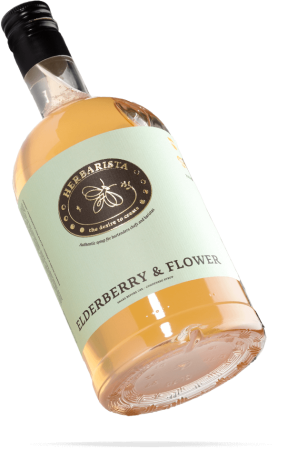 Сироп Herbarista Elderberry & flower Цветы и плоды бузины 700 мл